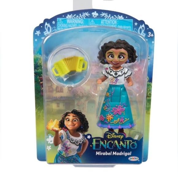 ⏳️🏋♀️🪗🌺🐯DISNEY Set of 5 Encanto Figures Mirabel Antonio Luisa Bruno Isabela - Picture 2 of 7